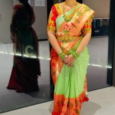 Allovar Brocket Paithani