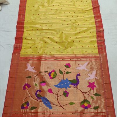 Single Muniya brocade