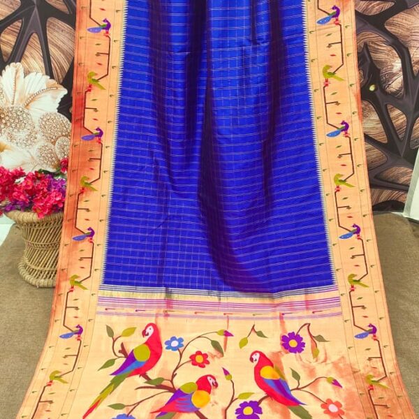 Peacock & Parrot Borders